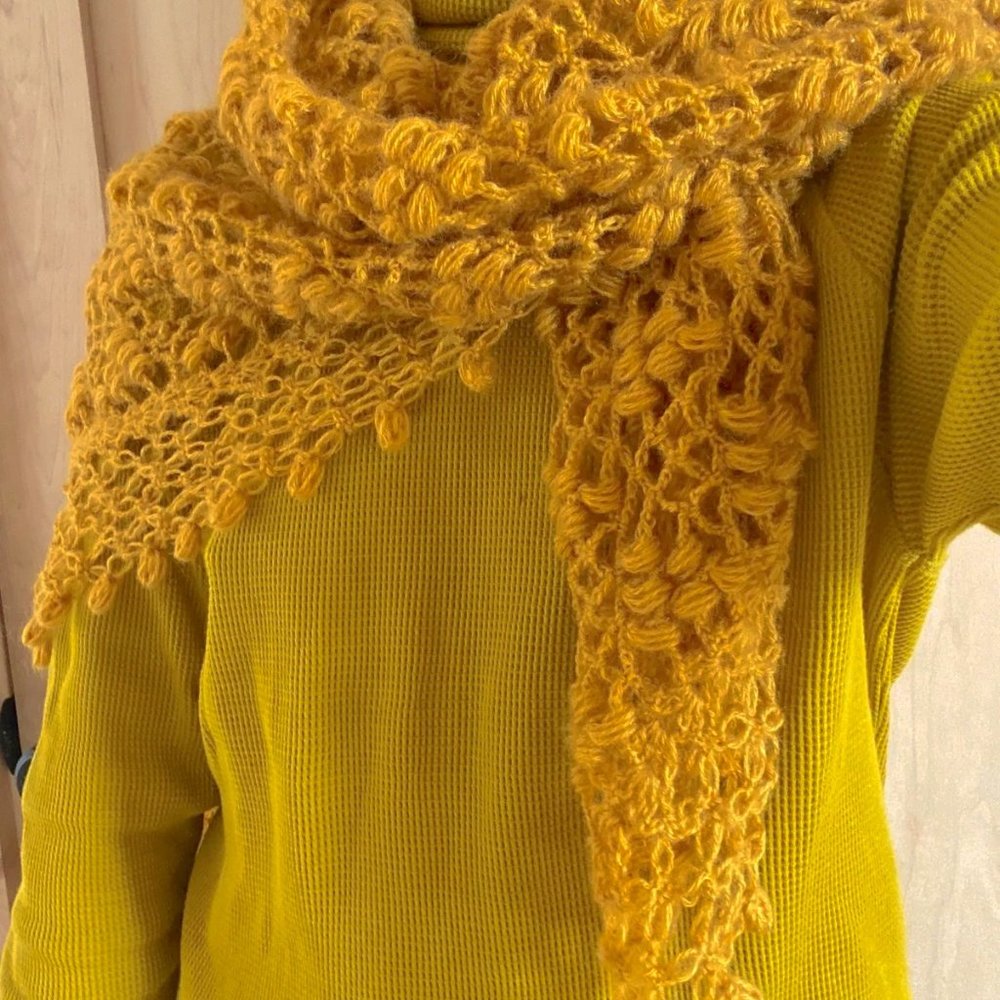 Wool throw / scarf / shawl